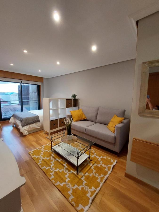 Estudio Centrico Con Garaje Y Vistas Al Mar. Vigo Eksteriør billede